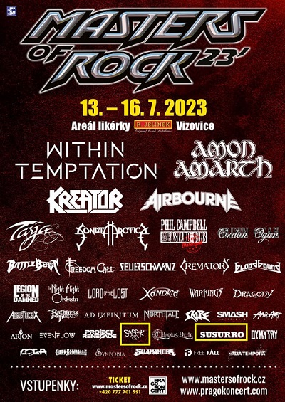 Master of Rock Festival band performance